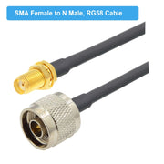 SMA Female To N Male RG58 Coaxial Adapter Cable, Cable Length:10m