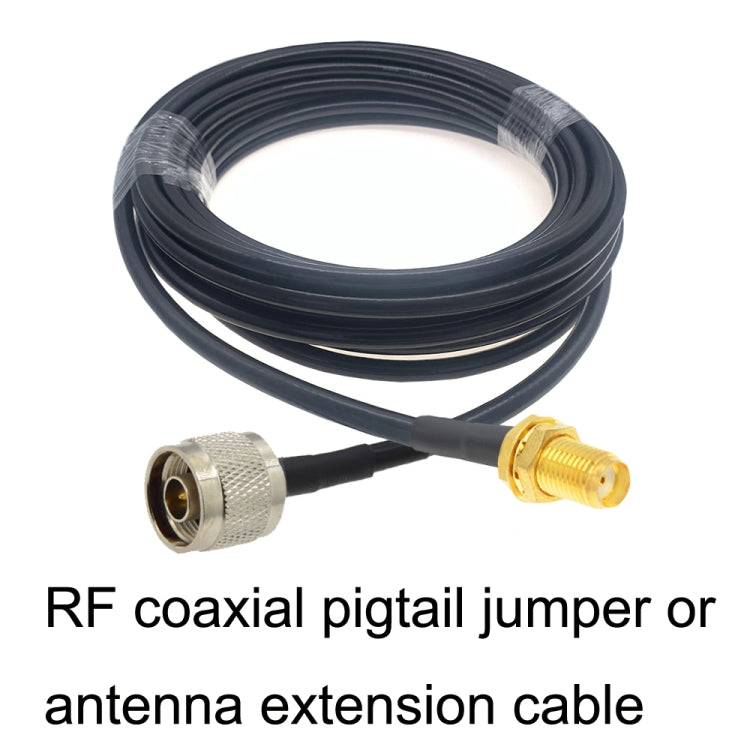 SMA Female To N Male RG58 Coaxial Adapter Cable, Cable Length:10m