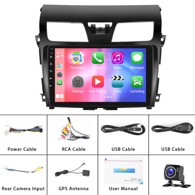 For Nissan Teana 13-16 10.1-inch Reversing Video Large Screen Car MP5 Player, Style:4G Edition 4+64G(Standard+AHD Camera) - Car MP3 & MP4 & MP5 by PMC TechLife | Online Shopping South Africa | PMC TechLife | Buy Now Pay Later Mobicred