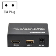 FJGEAR FJ-HKV50 HDMI+USB To KVM 1080P IP 50M Extender, Plug Type:EU Plug