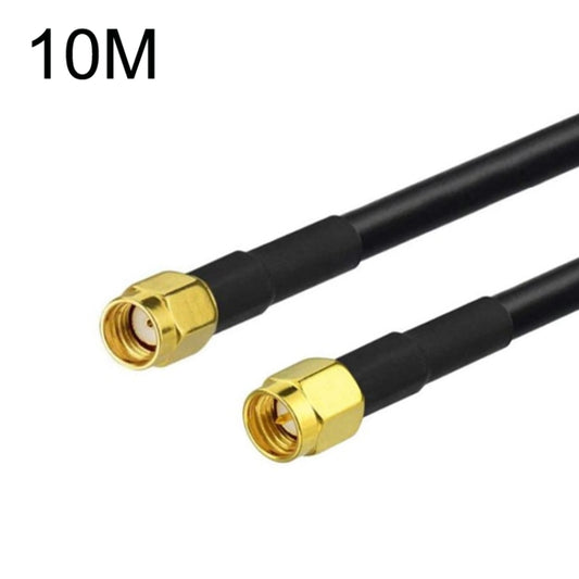 SMA Male To RP-SMA Male RG58 Coaxial Adapter Cable, Cable Length:10m - free shipping - PMC Jewellery - Order now!