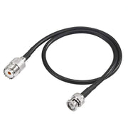 BNC Male To UHF Female RG58 Coaxial Adapter Cable, Cable Length:5m