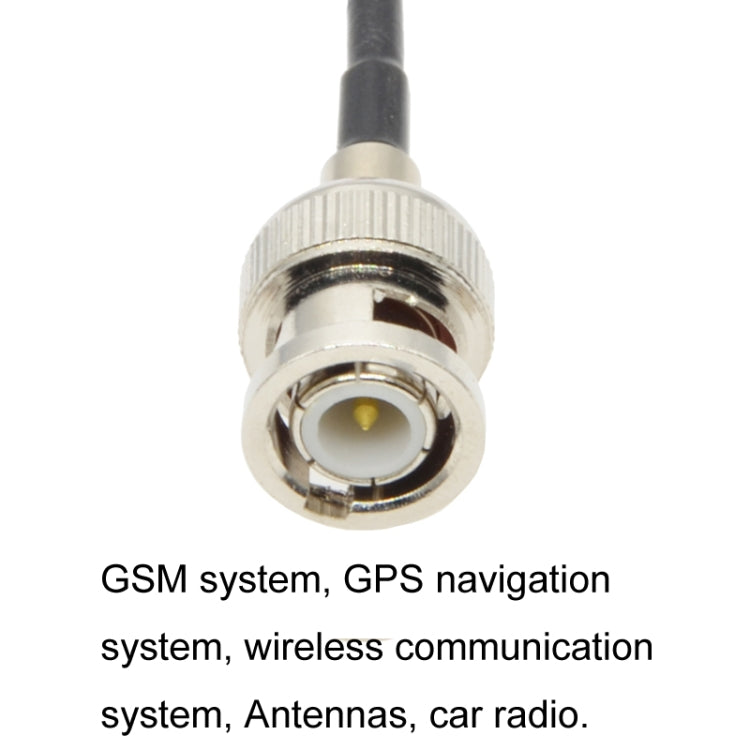 BNC Male To BNC Male RG58 Coaxial Adapter Cable, Cable Length:10m