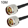 N Male To N Male RG58 Coaxial Adapter Cable, Cable Length:10m - Connectors by PMC Jewellery | Online Shopping South Africa | PMC Jewellery | Buy Now Pay Later Mobicred