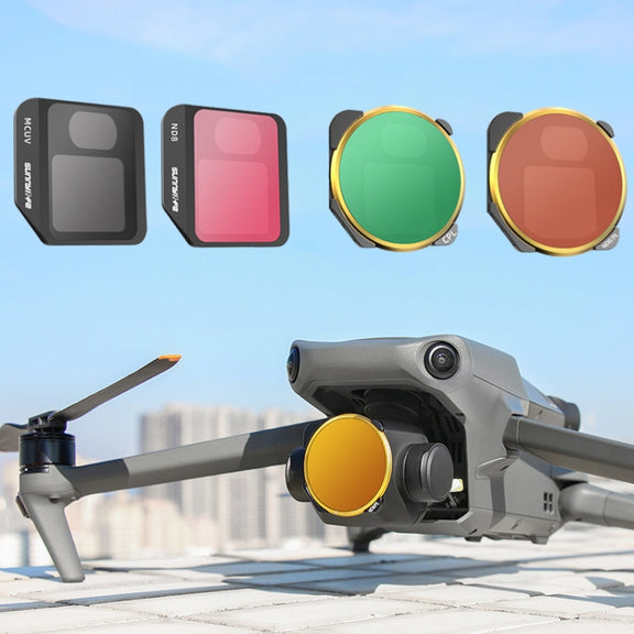 6 PCS / Set MCUV+CPL+ND4+ND8+ND16+ND32 Sunnylife M3-FI330 For Mavic 3 Filter