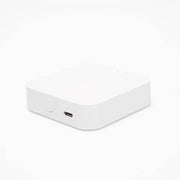 Bluetooth Multifunction Gateway Smart Home Door and Window Sensor Socket Control Center(White)