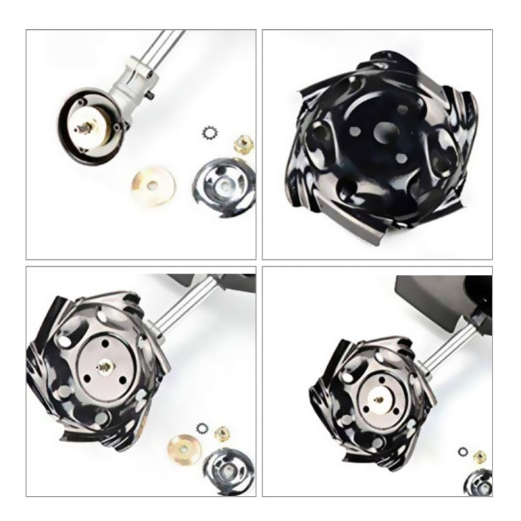 Alloy Dragon Claw Plate Hit Grass Pine Soil Mower Accessories(Black) - Lawn Mower, Saws & Accessories by PMc TechLife | Online Shopping South Africa | PMc TechLife | Buy Now Pay Later Mobicred