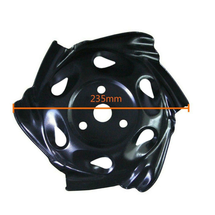 Alloy Dragon Claw Plate Hit Grass Pine Soil Mower Accessories(Black) - Lawn Mower, Saws & Accessories by PMc TechLife | Online Shopping South Africa | PMc TechLife | Buy Now Pay Later Mobicred