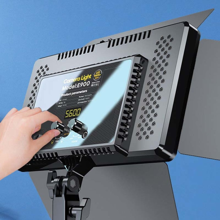 E900  55W  3000K-6500K Flat Panel Lights Live Broadcast Fill Light Knob Model -  by PMC TechLife | Online Shopping South Africa | PMC TechLife | Buy Now Pay Later Mobicred