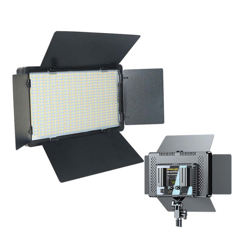 E900  55W  3000K-6500K Flat Panel Lights Live Broadcast Fill Light Knob Battery Model -  by PMC TechLife | Online Shopping South Africa | PMC TechLife | Buy Now Pay Later Mobicred