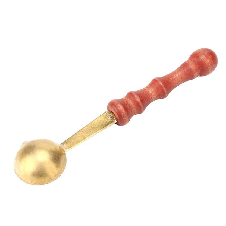 Retro Seal Fire Paint Seal Spoon Wooden Melting Wax Dedicated Measuring Spoon - Gadgets by PMC TechLife | Online Shopping South Africa | PMC TechLife | Buy Now Pay Later Mobicred