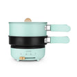 Nathome NDG01 Traveling Multi-purpose Split Folding Frying Pan Household Electric Cooker, Chinese Plug(Blue) - free shipping - PMC TechLife - Order now!