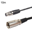 Xlrmini Caron Female To Mini Male Balancing Cable For 48V Sound Card Microphone Audio Cable, Length:10m - Microphone Audio Cable & Connector by PMC TechLife | Online Shopping South Africa | PMC TechLife | Buy Now Pay Later Mobicred