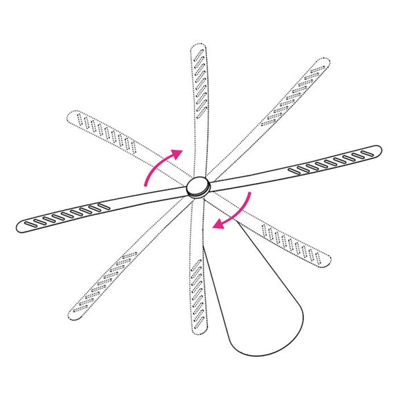 Multifunctional Fan Blade Automatic Fly Catcher Mosquito Repellent Fan, Size: 9x9x25cm(Silver)