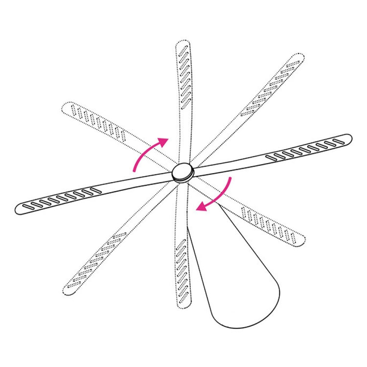 Multifunctional Fan Blade Automatic Fly Catcher Mosquito Repellent Fan, Size: 9x9x25cm(Silver)
