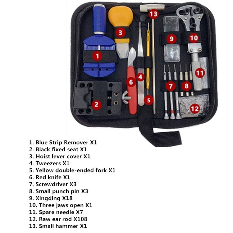 147 In 1 Watch Repair Kit Tool Set - free shipping - PMC Jewellery - Order now!