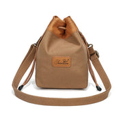 S.C.COTTON Camera Lens Protection Bag Liner Bag Water-resistant Camera Storage Bag, Size: L(Khaki)