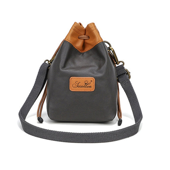 S.C.COTTON Camera Lens Protection Bag Liner Bag Water-resistant Camera Storage Bag, Size: L(Gray)