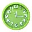 Round 12cm Candy Color Stereo Digital Silent Alarm Clock Children Student Alarm Clock(Green) - Alarm Clocks by PMc TechLife | Online Shopping South Africa | PMc TechLife | Buy Now Pay Later Mobicred