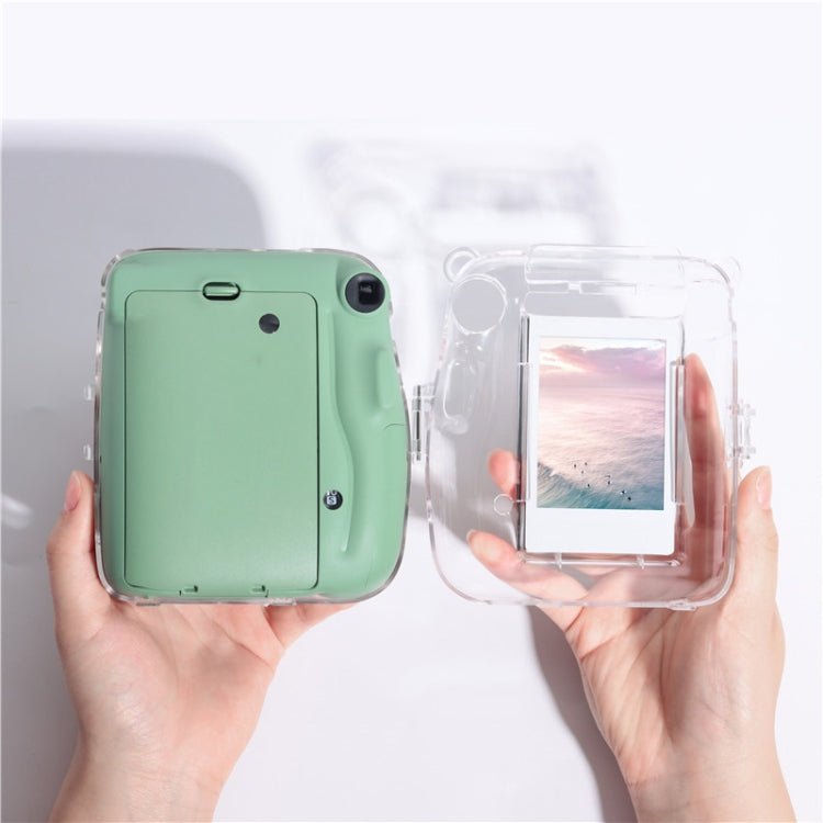 For Fujifilm Instax Mini 11  5sets Storage Case + Shoulder Strap + Sticker 3 In 1 Set(Set 2) - Protective Case by PMC TechLife | Online Shopping South Africa | PMC TechLife | Buy Now Pay Later Mobicred