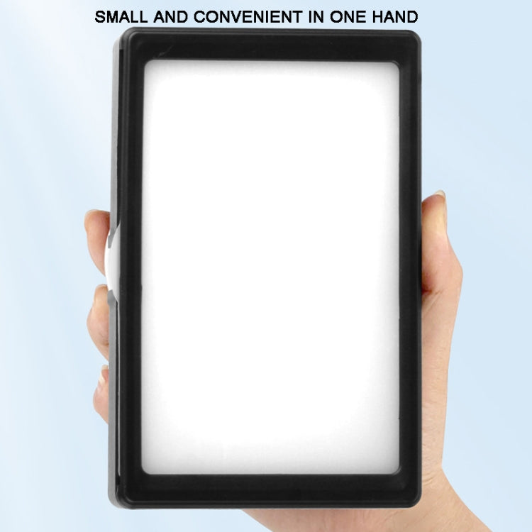 6 Inch 3200-5500K Three-color Temperature Photography Flat-panel Live Fill Light,Spec: 2.1m Bracket - Selfie Light by PMC TechLife | Online Shopping South Africa | PMC TechLife