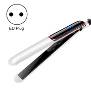 35W 2 In 1 Curling and Straightening Dual-use Electric Splin,Specification: EU Plug(White)