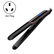 35W 2 In 1 Curling and Straightening Dual-use Electric Splin,Specification: AU Plug(Black)