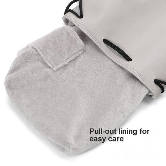 Baona Camera Bag Lens Drawstring Pouch, Size: Small(Black)