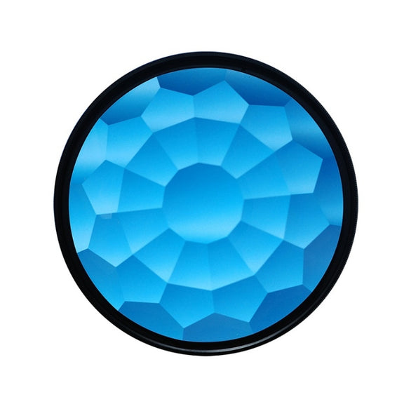49mm Kaleidoscope Prism Foreground Blur Camera Glass Filter Lens