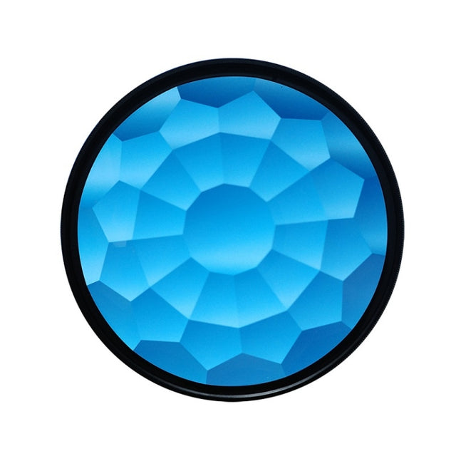 49mm Kaleidoscope Prism Foreground Blur Camera Glass Filter Lens