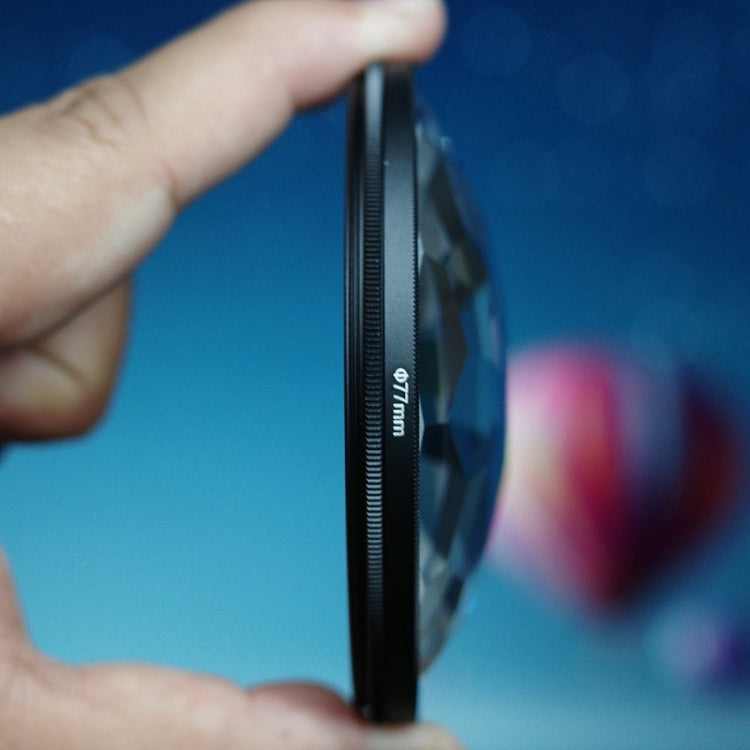 62mm Kaleidoscope Prism Foreground Blur Camera Glass Filter Lens