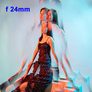 55mm Kaleidoscope Prism Foreground Blur Camera Glass Filter Lens