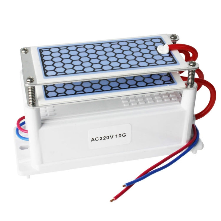 Portable Ceramic Ozone Generator Two Sheets Air Purifier Sterilizing Active Oxygen Purifier(220V  10G) - free shipping - PMC TechLife - Order now!