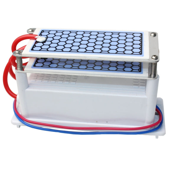 Portable Ceramic Ozone Generator Two Sheets Air Purifier Sterilizing Active Oxygen Purifier(220V  10G)