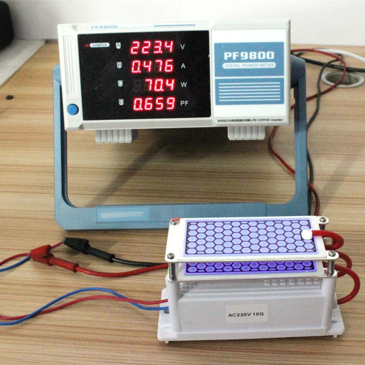 Portable Ceramic Ozone Generator Two Sheets Air Purifier Sterilizing Active Oxygen Purifier(220V  10G) - free shipping - PMC TechLife - Order now!