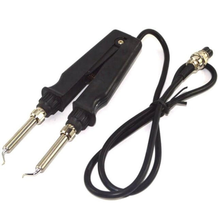 Double Soldering Iron Tweezers 902 Handle Pliers Electric Soldering Iron Clip Soldering Station Accessories(902) - Soldering Iron Tip by PMC TechLife | Online Shopping South Africa | PMC TechLife