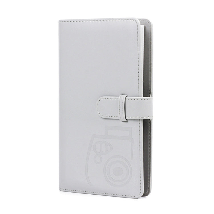 96 Photos Album PU Leather Storage Clip Card Holder Books(Gray) - Photo Albums & Photo Frames by PMC TechLife | Online Shopping South Africa | PMC TechLife