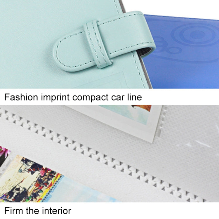 96 Photos Album PU Leather Storage Clip Card Holder Books(Gray) - Photo Albums & Photo Frames by PMC TechLife | Online Shopping South Africa | PMC TechLife