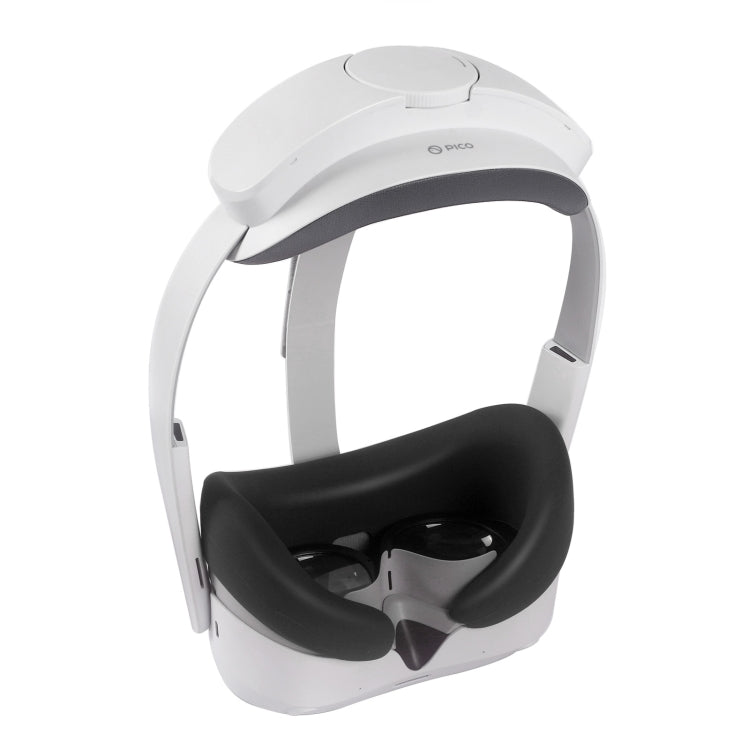 For Pico Neo 4 Silicone VR Glasses Eye Mask Face Eye Pad(White)