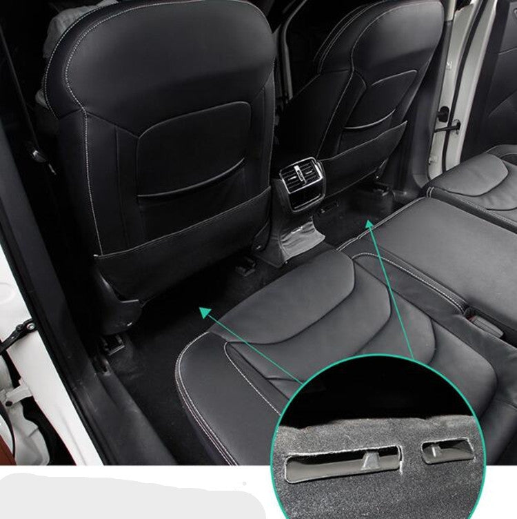 2 PCS Car Air Exhaust Cover Seat  Air Outlet Protection Cover for Skoda, Style:Upgraded pair