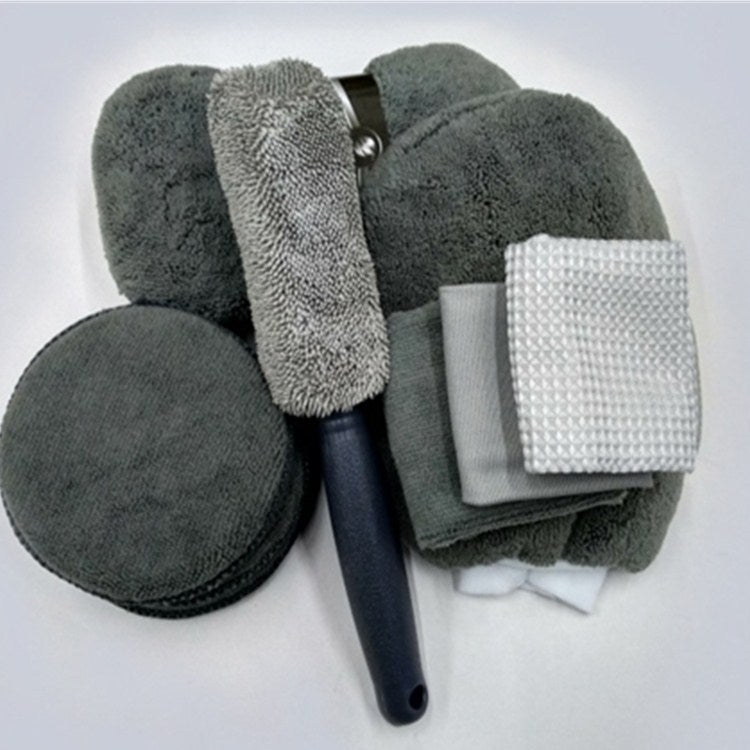 9 In 1 Car Wash Cleaning Kit Car Wash Supplies Car Wash Tools(Orange) - free shipping - PMC TechLife - Order now!