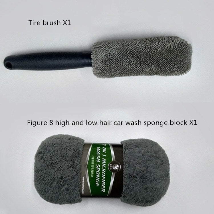 9 In 1 Car Wash Cleaning Kit Car Wash Supplies Car Wash Tools(Orange) - free shipping - PMC TechLife - Order now!