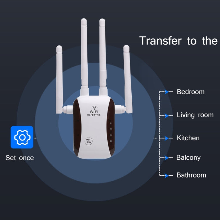 CF-WR758AC WIFI Signal Amplifier Wireless Network Enhancement Repeater(AU Plug)