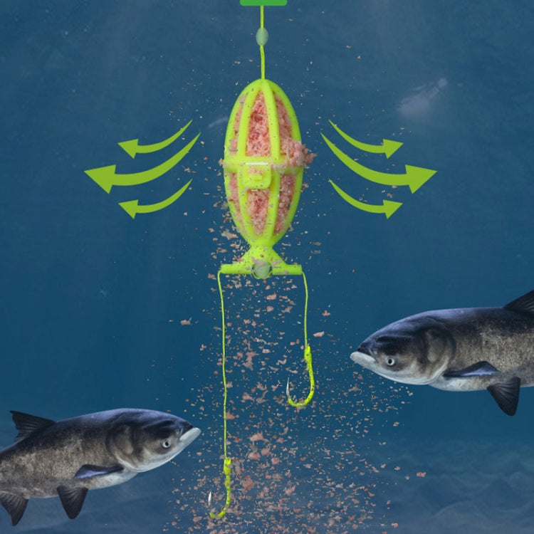 Double Hooks ISEAMA Explosive Hook Bighead Carp Feeder for Hand Rod & Throwing Rod, Size: 12 - Fishing Hooks by PMC TechLife | Online Shopping South Africa | PMC TechLife | Buy Now Pay Later Mobicred