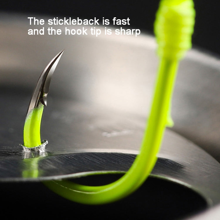 Double Hooks ISEAMA Explosive Hook Bighead Carp Feeder for Hand Rod & Throwing Rod, Size: 14 - Fishing Hooks by PMC TechLife | Online Shopping South Africa | PMC TechLife | Buy Now Pay Later Mobicred