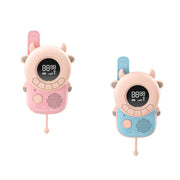 K22 Children Voice Transmission Walkie-Talkie Handheld Wireless Communication Outdoor Parent-Child Interactive Educational Toys, Style: Without Battery(Cow)