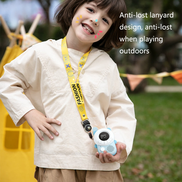 K22 Children Voice Transmission Walkie-Talkie Handheld Wireless Communication Outdoor Parent-Child Interactive Educational Toys, Style: Without Battery(Cat)