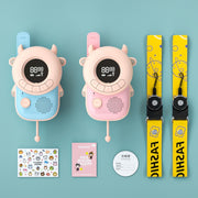K22 Children Voice Transmission Walkie-Talkie Handheld Wireless Communication Outdoor Parent-Child Interactive Educational Toys, Style: Without Battery(Cat)