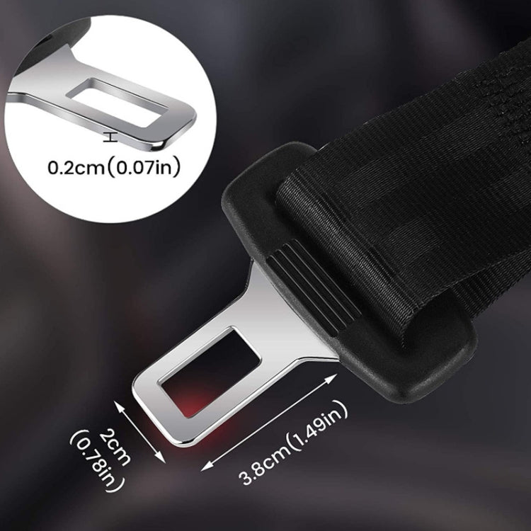 2 PCS Child And Pregnant Woman Car Seat Belt Extender, Length:23cm(Gray)