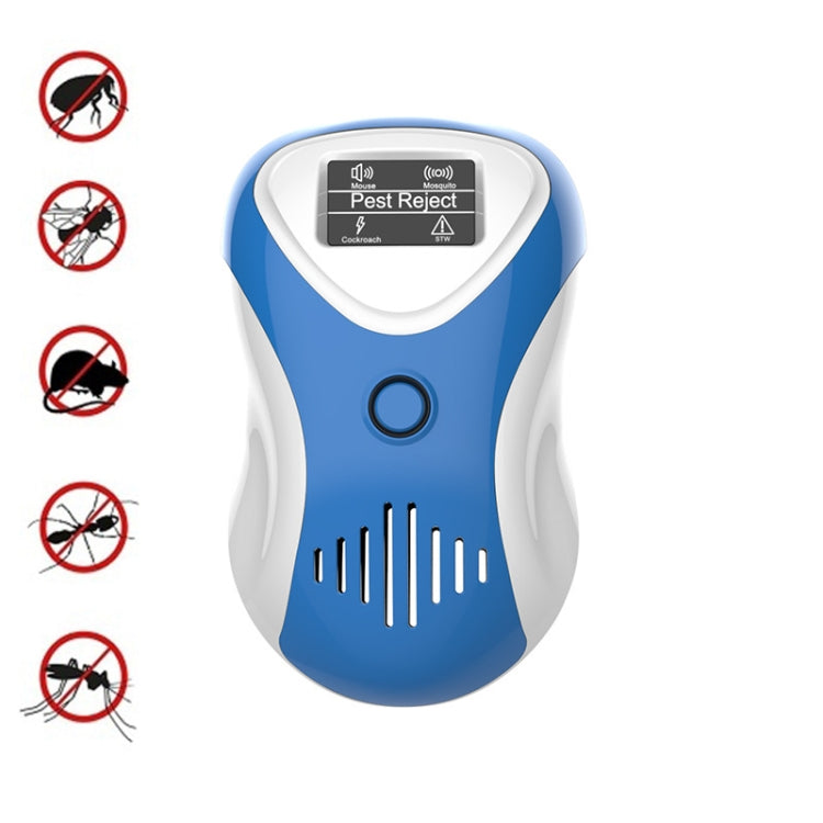 Ultrasonic Mouse Repeller Energy-Saving Silent Insect Repeller, Plug Type:UK Plug(Blue White) - Repellents by PMC TechLife | Online Shopping South Africa | PMC TechLife | Buy Now Pay Later Mobicred